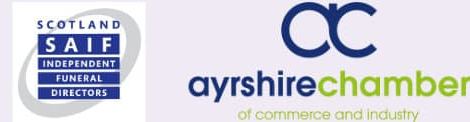 Logos - Golden Charter, SAIF Charter, SAIF Scotland and Ayrshire Chamber